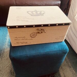 Beautiful White Rectangular Box